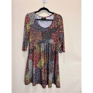 R&B Collection Paisley Mini Dress